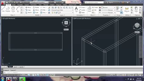 Autocad 2013 3d Modeling Basics Adjustable Cabinet Part 1 Brooke