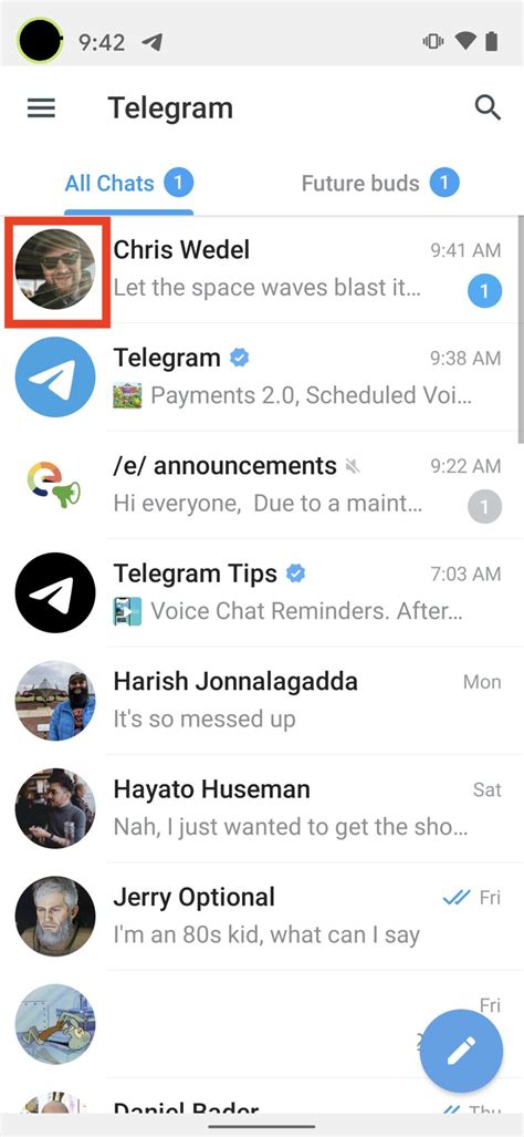 How To Preview Chats On Telegram Android Central