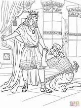 Mephibosheth Mefiboset Saul Davi Supercoloring Rehoboam Mefibosete Davide Knucles Cristianos Rudolph Dominical Cristianas sketch template