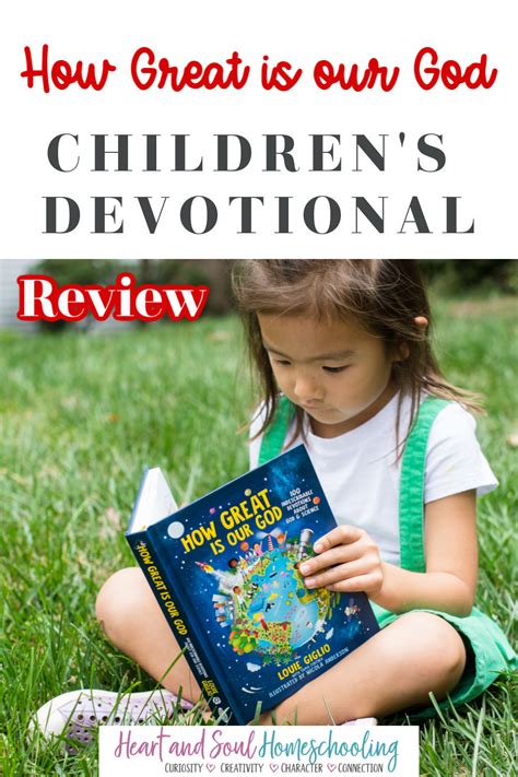 How Great Is Our God Devotional For Children Heart And Soul Homeschooling