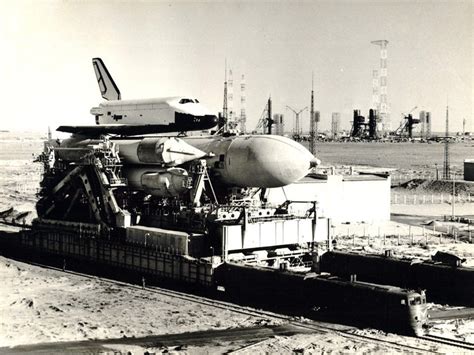 Soviet Space Shuttle Buran And Its Rocket Energia On Their