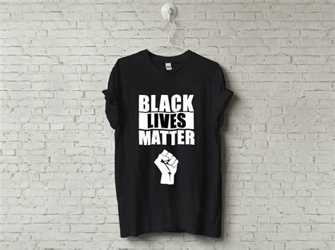 New Unisex Womens Anti Racism Black Lives Matter Protest T Shirt Tee 2017 Brand Clothing