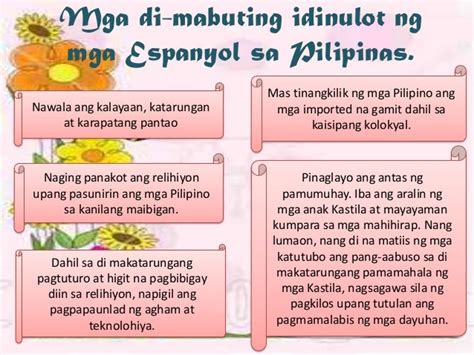 Epekto Ng Pananakop Ng Mga Kastila Sa Pilipinas Kitapinas