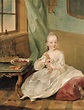 Johann Georg Ziesenis (1716-1776) — Portrait of Countess Palatine Maria ...