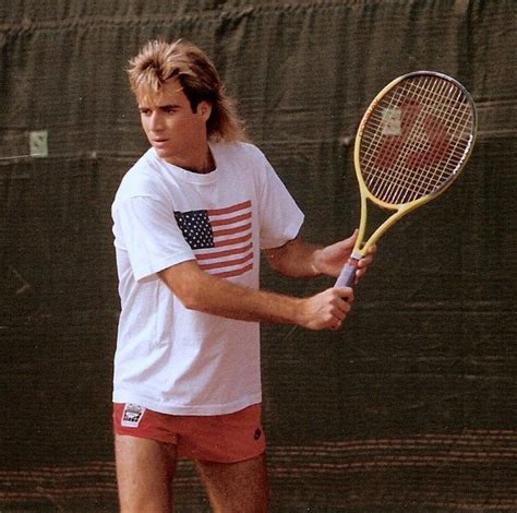 Andre Agassi 1980s Tennis Tennis Players Vintage Tennis