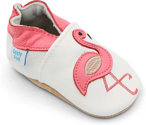 Dotty Fish Soft Leather Baby Shoe 0 6 Months To 4 5 Years Toddler