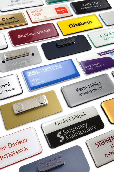 Magnetic Name Badges