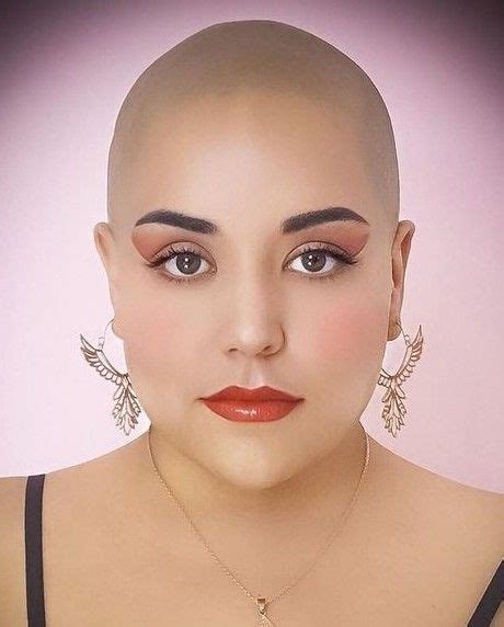 Bald Head Women Shaved Head Women Pixie Cut Fierce Women Shaving
