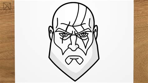 Cómo Dibujar A Kratos God Of War Paso A Paso Fácil Y Rápido