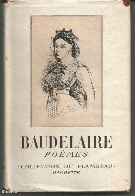 Livre Poèmes De Baudelaire édition 1951 Igopherfr