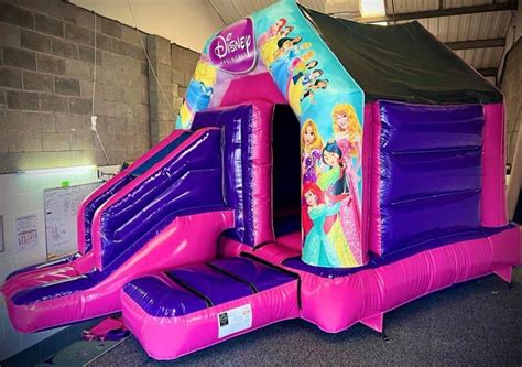 Princess Bounce And Slide Combi Bouncy Castle Birmingham