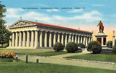 The Parthenon Centennial Park Nashville Tennessee Stock Image Look