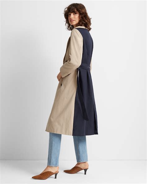 Le Fashion This Colorblock Trench Coat Makes Quite The Statement