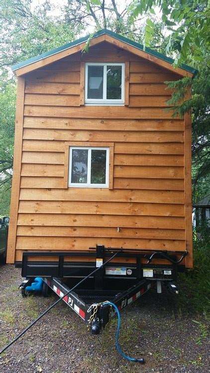 Tiny House For Sale Tiny Amish Built Wooden Cabin On