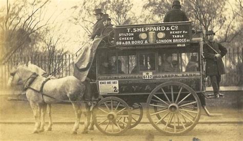 Horse Omnibus On Holborn Viaduct1869 Victorian Life Old London