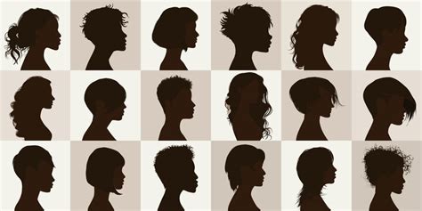 Woman Short Hair Silhouette Images Browse 14031 Stock Photos