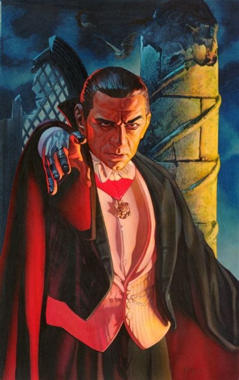 Universal Classic Monsters Art Bela Lugosi As Dracula By Jeff Preston Classic Horror