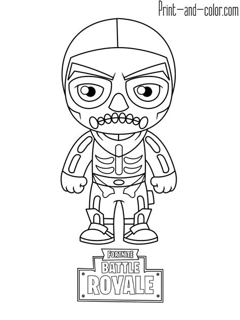 Ninja From Fortnite Coloring Page Coloring Pages