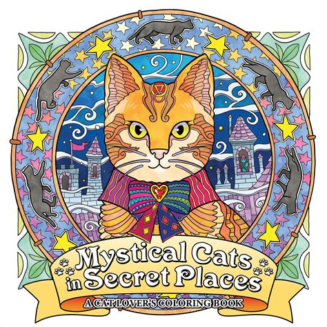Mystical Cats In Secret Places A Cat Lovers Coloring Book By