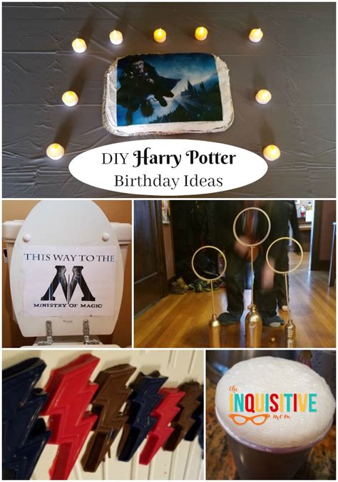 Whether you're looking to diy something major, something small. DIY Harry Potter Birthday Ideas Your Wizard Will Love ...