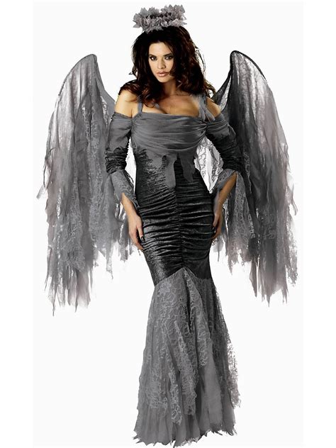 Fallen Angel Elite Adult Costume Cheap Designer Costumes For Women Dark Angel Costume