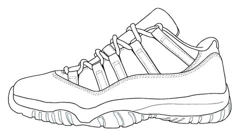 Sneaker Coloring Pages - Coloring Home