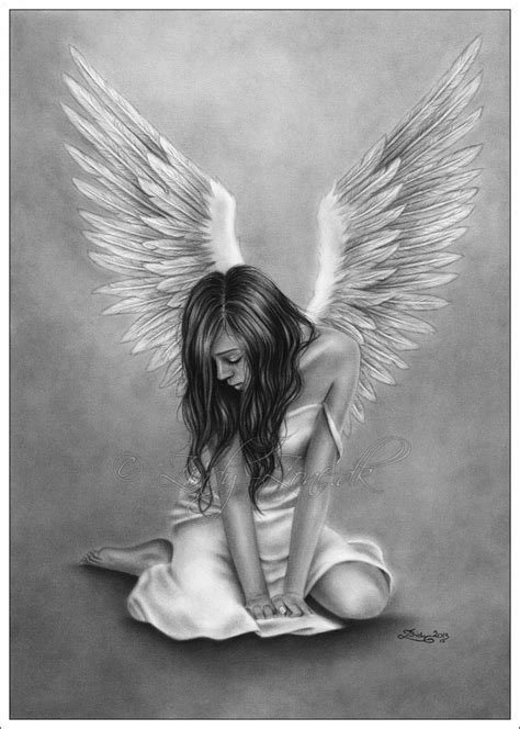 Heartbroken Angel By Zindy On DeviantART Angel Art Angel Drawing Angel Posters