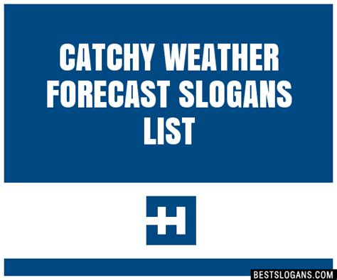 100 Catchy Weather Forecast Slogans 2024 Generator Phrases And Taglines