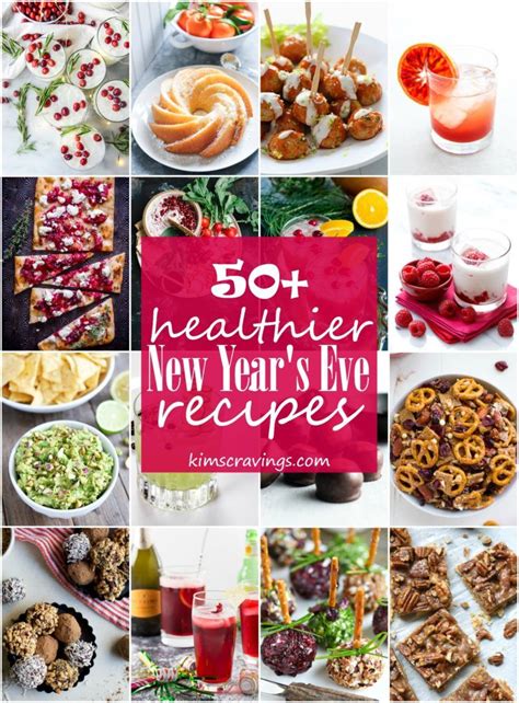 The Ultimate Healthy New Years Eve Menu 50 Sweets Apps And Drinks