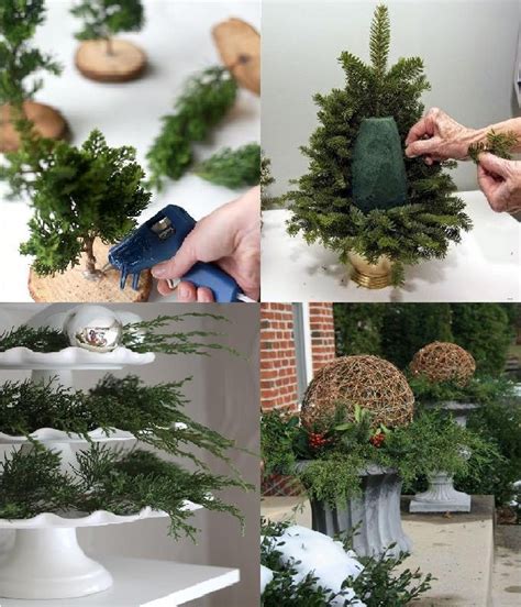 Fresh Evergreen Cuttings For Diy Holidaychristmas Wreaths Decorating