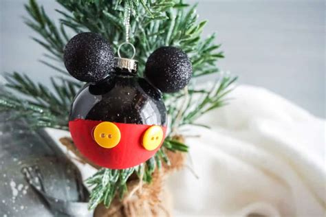 Diy Mickey Mouse Ornament For Christmas Everythingmouse Guide To Disney