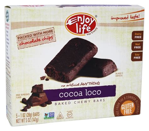 Enjoy Life Foods Baked Chewy Bars Cocoa Loco 5 Oz