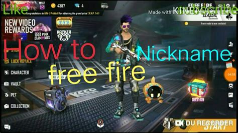 Nickname creator for ff is a handy tool that helps create a pro name for free fire and other games and social networks. Garena free fire///How to free fire nickname//🔥 - YouTube