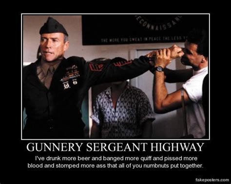 Gunny Highway Heartbreak Ridge Quotes Quotesgram