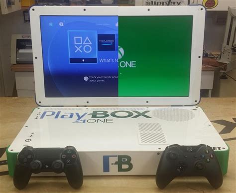 Epic Laptop Mod Combines Ps4 And Xbox One Ps4 Or Xbox One Xbox One Xbox