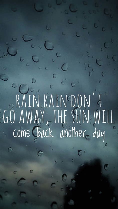 Ive Fallen In Love With Rainy Days Rainy Day Quotes Good Morning