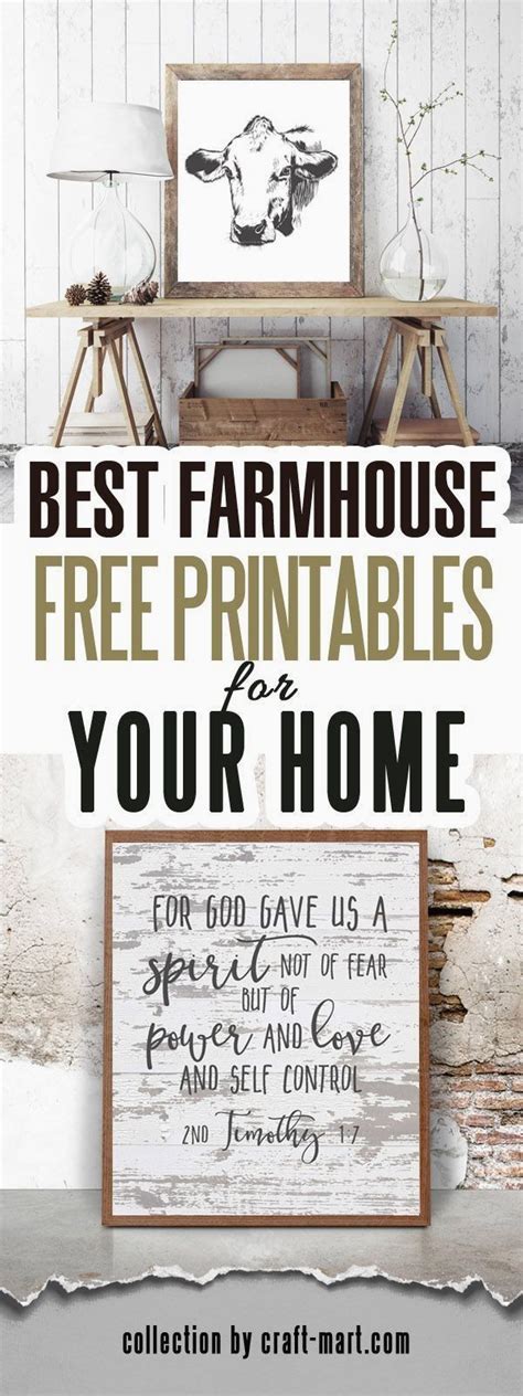 Best FREE Farmhouse Printables Farmhouse Printables Free Farmhouse Printables Farmhouse