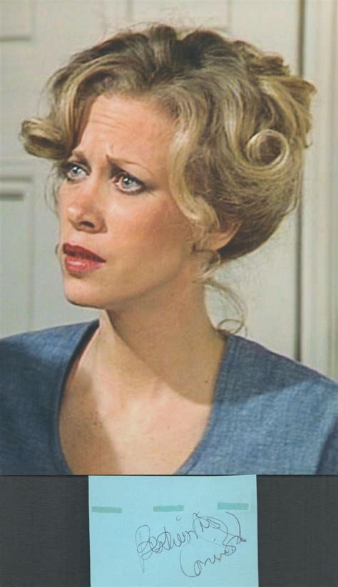 At Auction Connie Booth Fawlty Towers Actress Signed Card With Photo Good Condition All