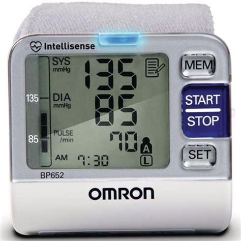 Omron Bp 652 Wrist Blood Pressure Monitor With Aps Performance Health