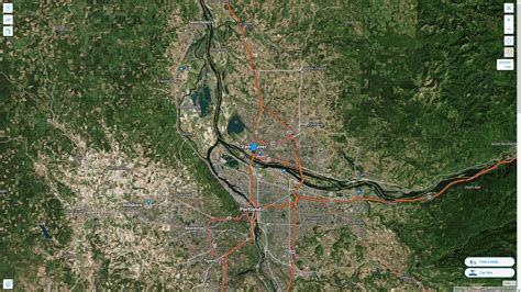 Vancouver Washington Map And Vancouver Washington Satellite Image