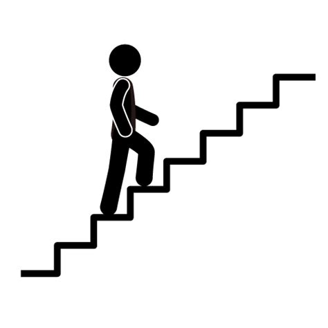 Go Up The Stairs Icons Clip Art Free Download Take The Stairs