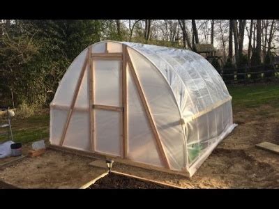 The sky is the limit to think pvc pipes for unique and practical diy projects which can make bigger changes to your current life! Do it yourself Greenhouse PVC Hoop House Polytunnel Garden Homemade Cheap Low Cost $100 Build ...