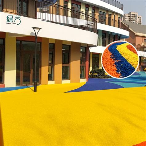 Colorful Epdm Rubber Flooring Granules For Playground Rubber Flooring