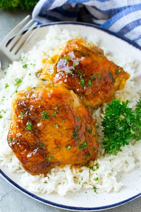 Serve with this best parmesan basil brown rice recipe. Slow Cooker Apricot Chicken - Dinner at the Zoo
