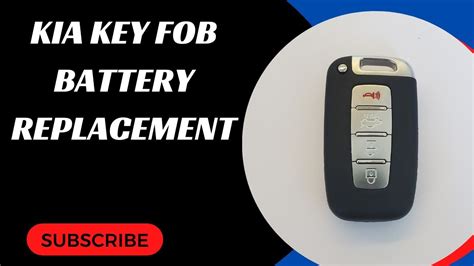 Kia Key Fob Battery Replacement Borrego Forte Optima Rio Sorento Soul Sportage More