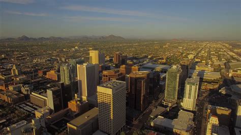 Aerial Arizona Phoenix 4k Aerial Video Of Phoenix Arizona Stock Video