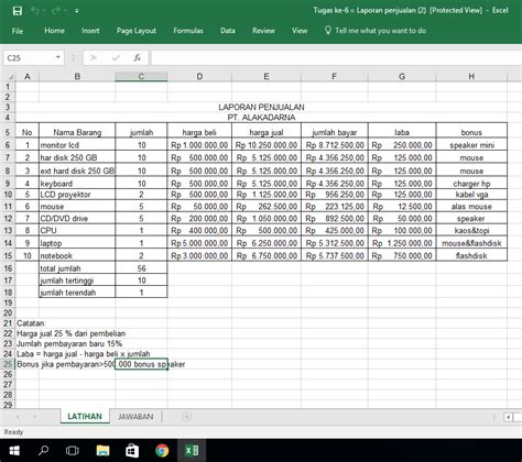 Download Data Penjualan Excel Lasopaalerts