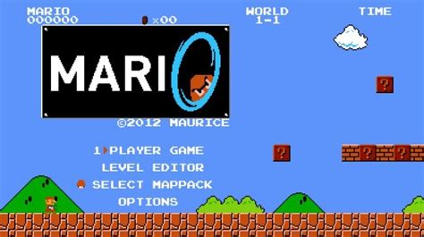 Mari0 El Juego Gratuito Que Pone Una Portal Gun En Manos Del Fontanero En ‘super Mario Bros