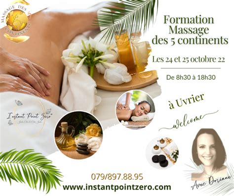 Formation Massage Des 5 Continents Joomil Ch