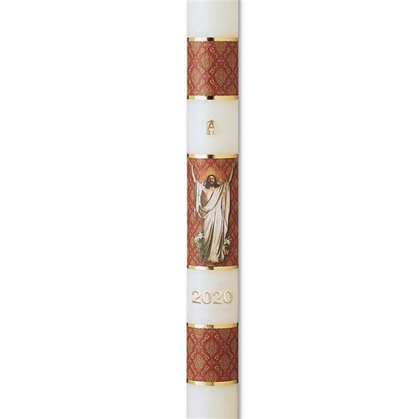 Risen Christ Paschal Candle Religious Supply Center